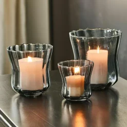 LOBERON Photophores|Porte-Bougies*Lot de 3 photophores Lovire