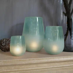 LOBERON Photophores|Porte-Bougies*Lot de 3 photophores Miristelle
