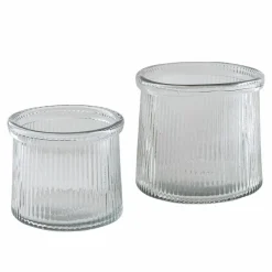 LOBERON Photophores|Porte-Bougies*Lot de 2 photophores Naisette