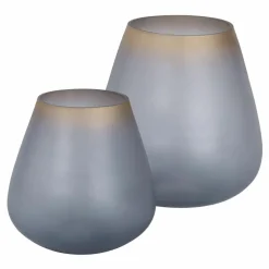 LOBERON Photophores|Porte-Bougies*Lot de 2 photophores Nilorav