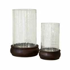 LOBERON Photophores|Porte-Bougies*Lot de 2 photophores Sivalor