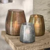 LOBERON Photophores|Porte-Bougies*Lot de 3 photophores Uvenar