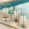 LOBERON Photophores|Porte-Bougies*Lot de 3 photophores Vauxandre