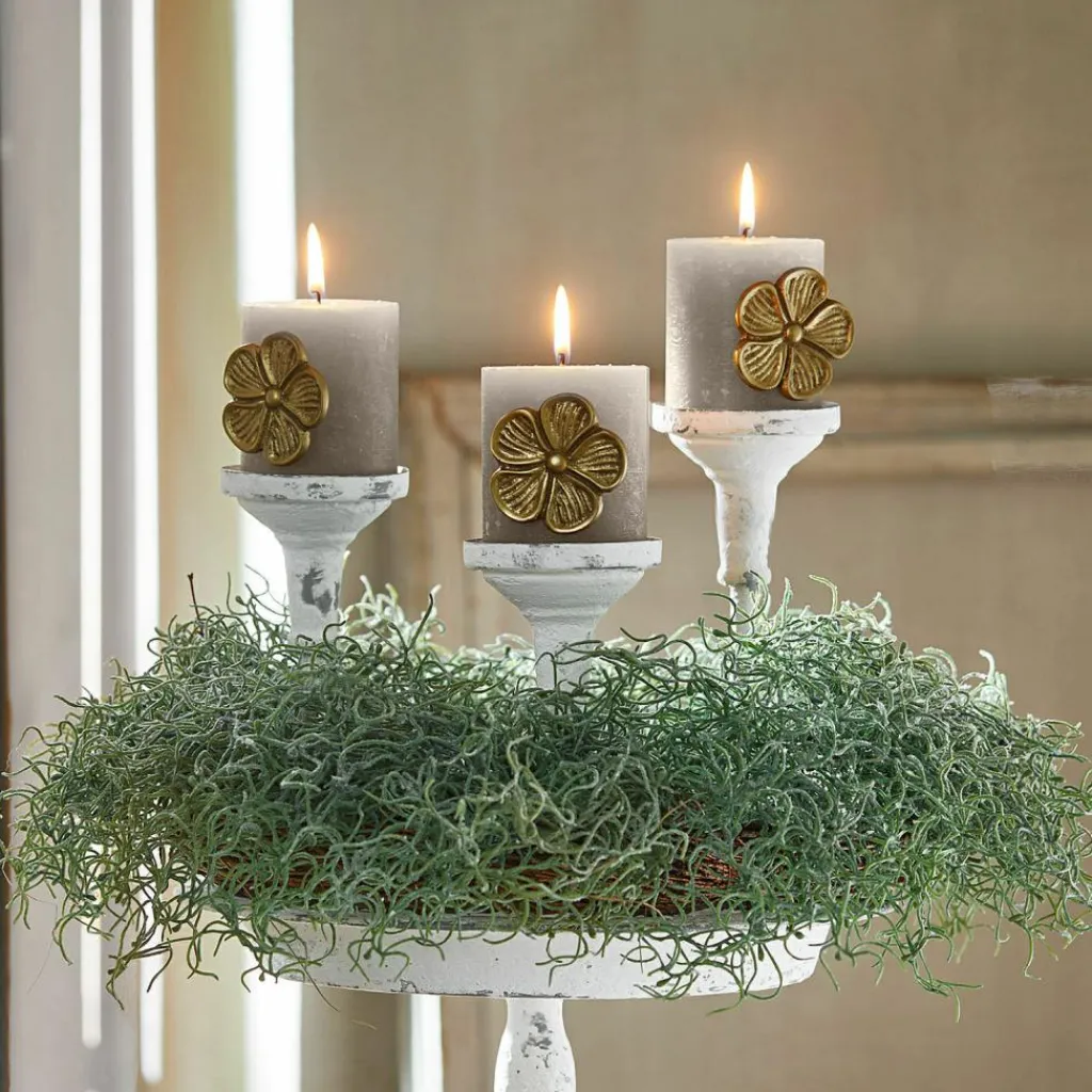 LOBERON Bougies|Porte-Bougies*Lot de 3 pin’s décoratifs Olevir