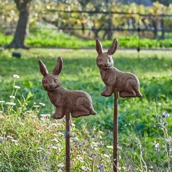 LOBERON Outils De Jardin*Lot de 2 piques de jardin Dariyah