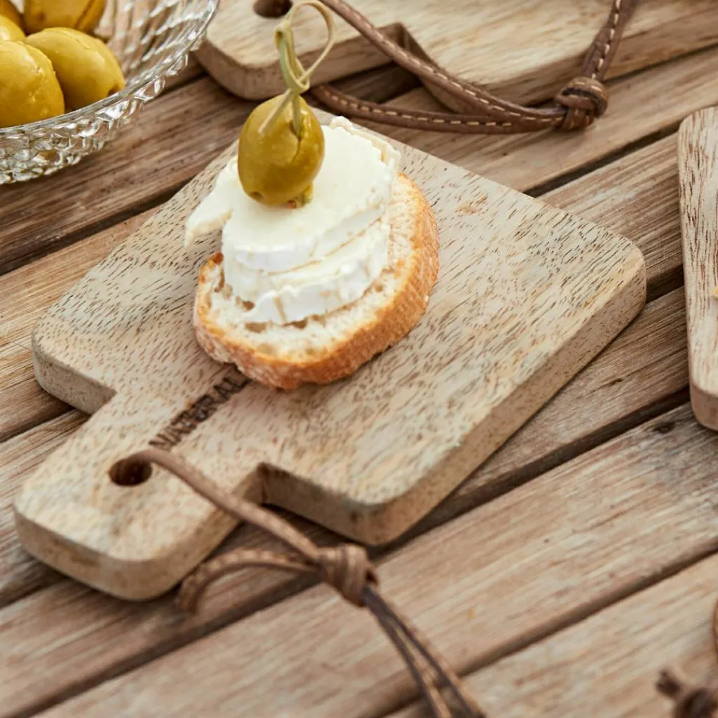 LOBERON Ustensiles De Cuisine|Accessoires De Cuisine*Lot de 4 planches à découper Boise