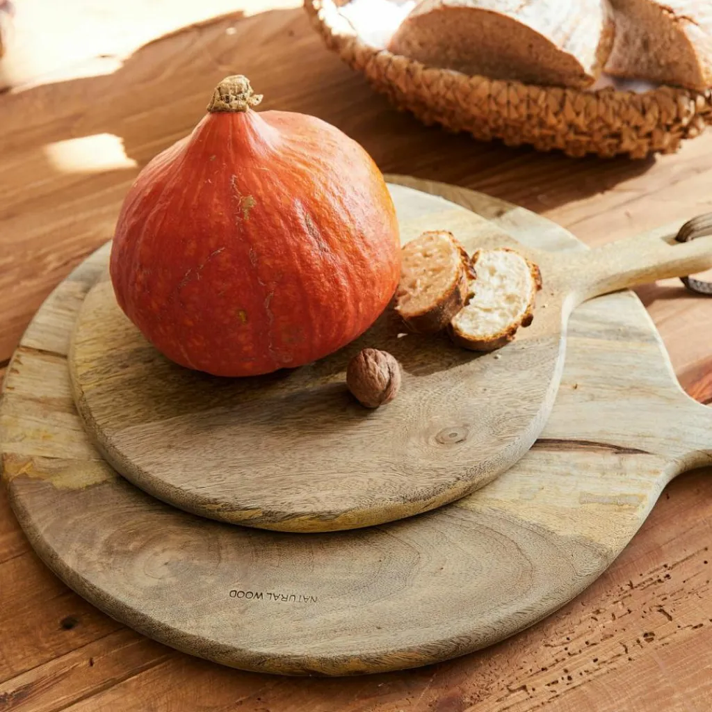 LOBERON Ustensiles De Cuisine|Accessoires De Table*Lot de 2 planches à découper Nitra