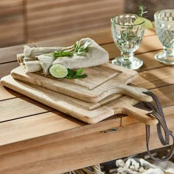 LOBERON Ustensiles De Cuisine|Accessoires De Table*Lot de 2 planches à découper Lestino