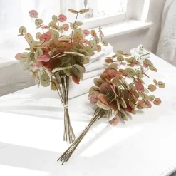 LOBERON Fleurs Séchées Et Artificielles|Décoration*Lot de 2 plantes décoratives Pignon