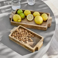 LOBERON Plateaux|Plateaux*Lot de 2 plateaux Buer
