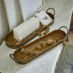 LOBERON Plateaux|Plateaux*Lot de 2 plateaux Célianne