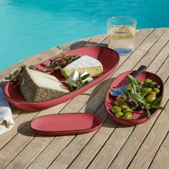 LOBERON Vaisselle|Vaisselle*Lot de 3 plateaux de service Biarré