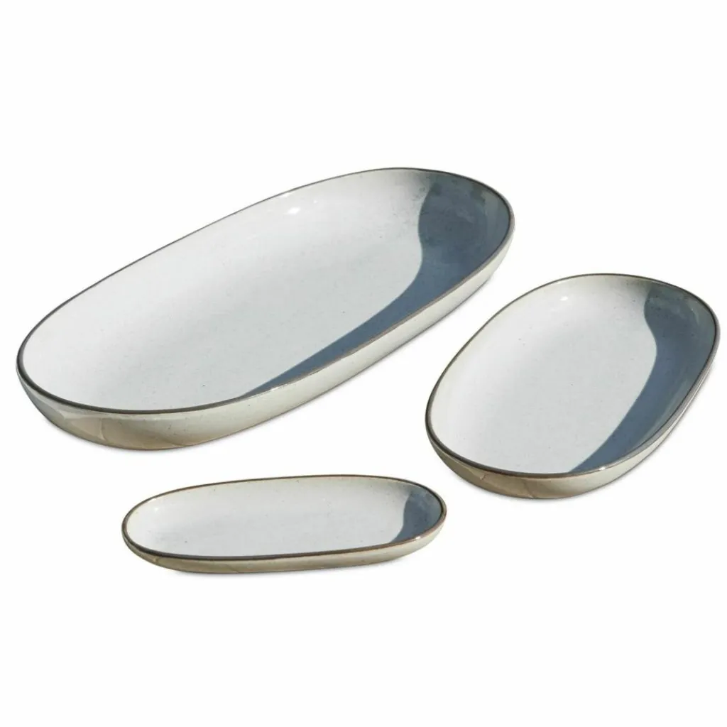 LOBERON Vaisselle|Vaisselle*Lot de 3 plateaux de service Biarré
