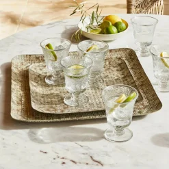 LOBERON Plateaux|Plateaux*Lot de 2 plateaux Farouq
