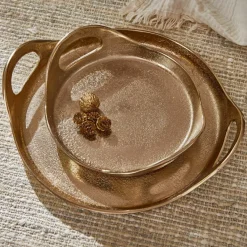 LOBERON Plateaux|Plateaux*Lot de 2 plateaux Tiavela