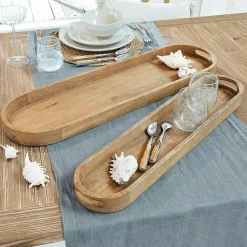 LOBERON Plateaux|Accessoires De Table*Lot de 2 plateaux Zephyria