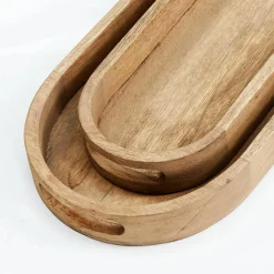 LOBERON Plateaux|Accessoires De Table*Lot de 2 plateaux Zephyria