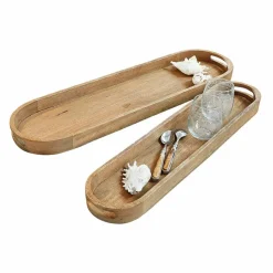 LOBERON Plateaux|Accessoires De Table*Lot de 2 plateaux Zephyria