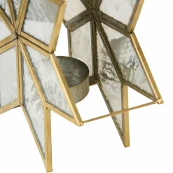 LOBERON Décorations De Table De Noël|Photophores, Chandeliers Et Lanternes*Lot de 2 porte-bougies Zaydan