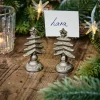 LOBERON Décorations De Table De Noël*Lot de 2 porte-cartes Leovian