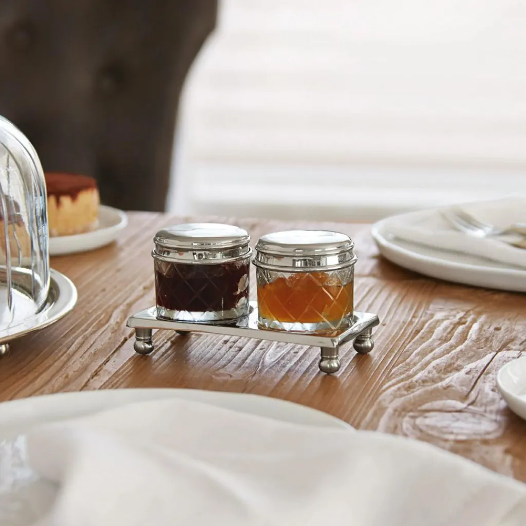 LOBERON Ustensiles De Cuisine|Accessoires De Table*Lot de 2 pots Aiton