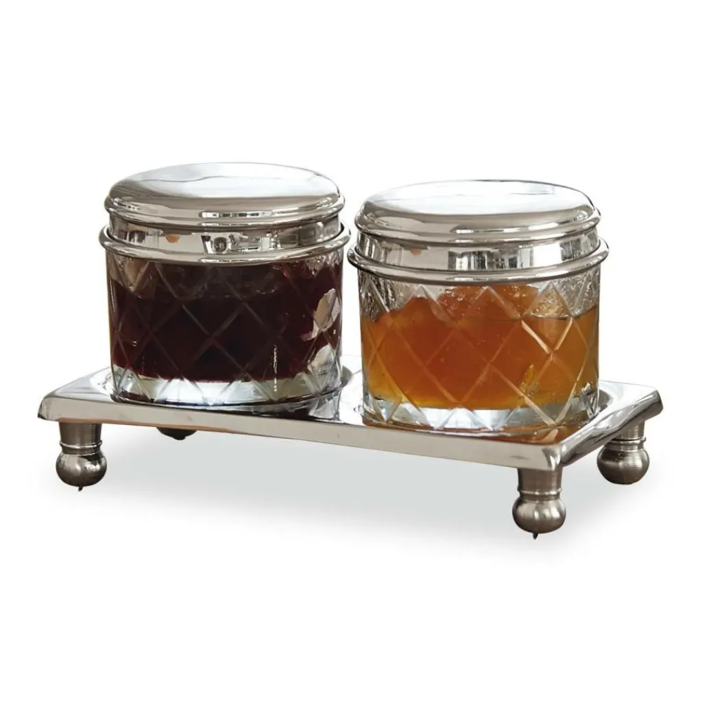 LOBERON Ustensiles De Cuisine|Accessoires De Table*Lot de 2 pots Aiton
