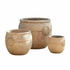 LOBERON Cache-Pots Et Amphores*Lot de 3 pots de fleurs Clorivon