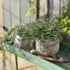 LOBERON Cache-Pots Et Amphores*Lot de 2 pots de fleurs Malivon