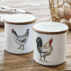 LOBERON Boîtes Et Cloches En Verre|Boîtes Et Cloches En Verre*Lot de 2 pots Nobles