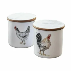 LOBERON Boîtes Et Cloches En Verre|Boîtes Et Cloches En Verre*Lot de 2 pots Nobles