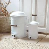 LOBERON Rangements|Rangements*Lot de 2 poubelles Pernell
