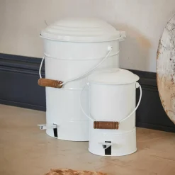 LOBERON Rangements|Rangements*Lot de 2 poubelles Pernell