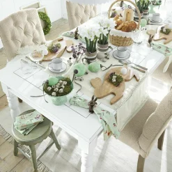 LOBERON Ustensiles De Cuisine|Accessoires De Table*Lot de 4 ronds de serviettes Bresanto