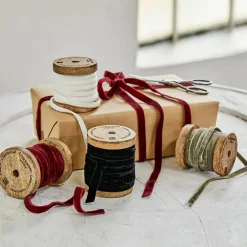 LOBERON Emballages Cadeaux|Accessoires*Lot de 4 rubans de velours Hilary