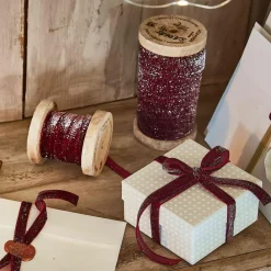 LOBERON Emballages Cadeaux|Papeterie*Lot de 2 rubans en velours Risorio