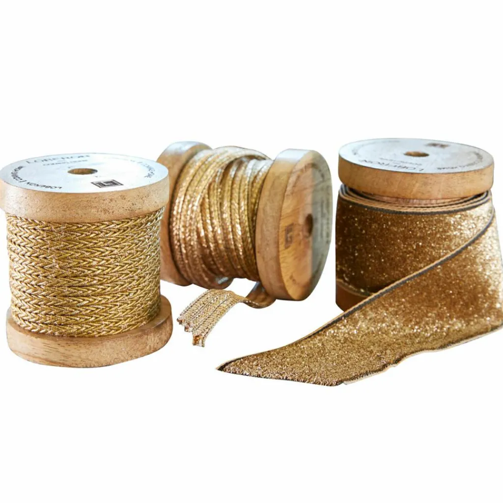 LOBERON Emballages Cadeaux|Accessoires*Lot de 3 rubans Tamsworth