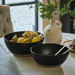 LOBERON Vaisselle|Vaisselle*Lot de 2 saladiers Biarré