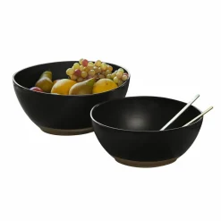 LOBERON Vaisselle|Vaisselle*Lot de 2 saladiers Biarré