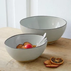 LOBERON Vaisselle|Vaisselle*Lot de 2 saladiers Biarré