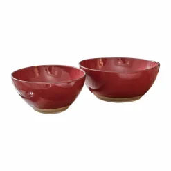 LOBERON Vaisselle|Vaisselle*Lot de 2 saladiers Biarré