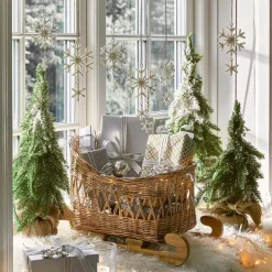 LOBERON Sapins Et Accessoires|Objets Décoratifs De Noël*Lot de 3 sapins décoratifs Selitor
