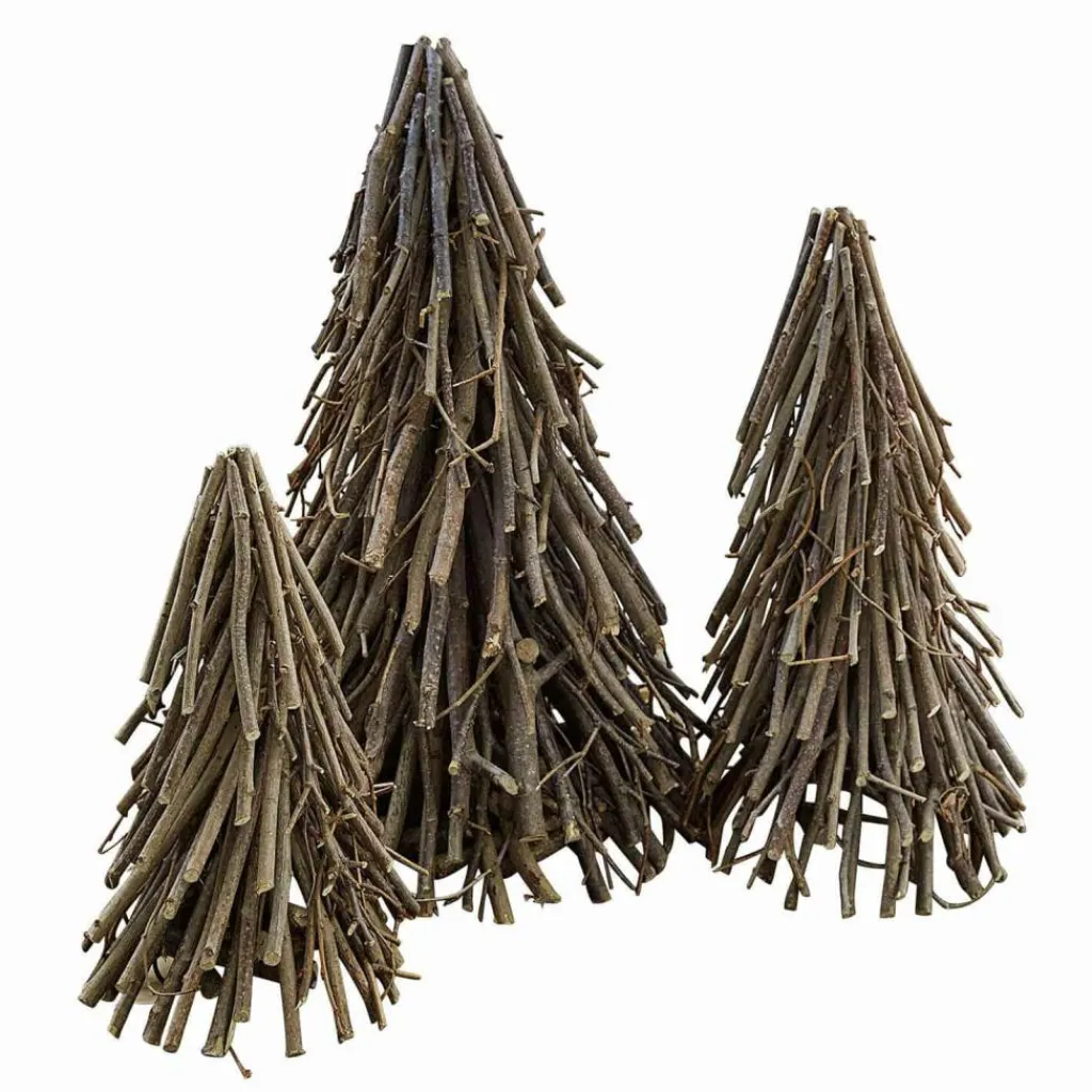 LOBERON Objets Décoratifs|Sapins Et Accessoires*Lot de 3 sapins décoratifs Orilev