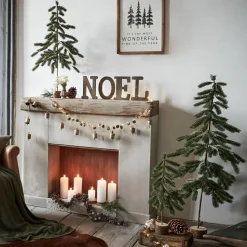 LOBERON Sapins Et Accessoires*Lot de 3 sapins de Noël Lorin