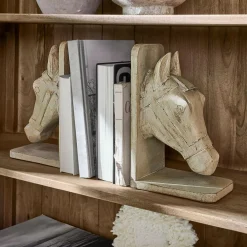 LOBERON Objets Décoratifs|Accessoires*Lot de 2 serre-livres Caravena