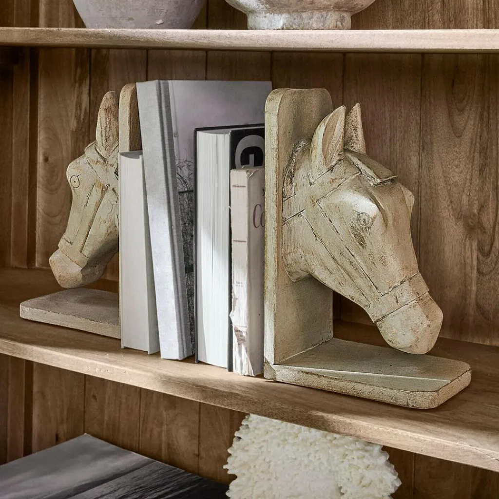 LOBERON Objets Décoratifs|Accessoires*Lot de 2 serre-livres Caravena