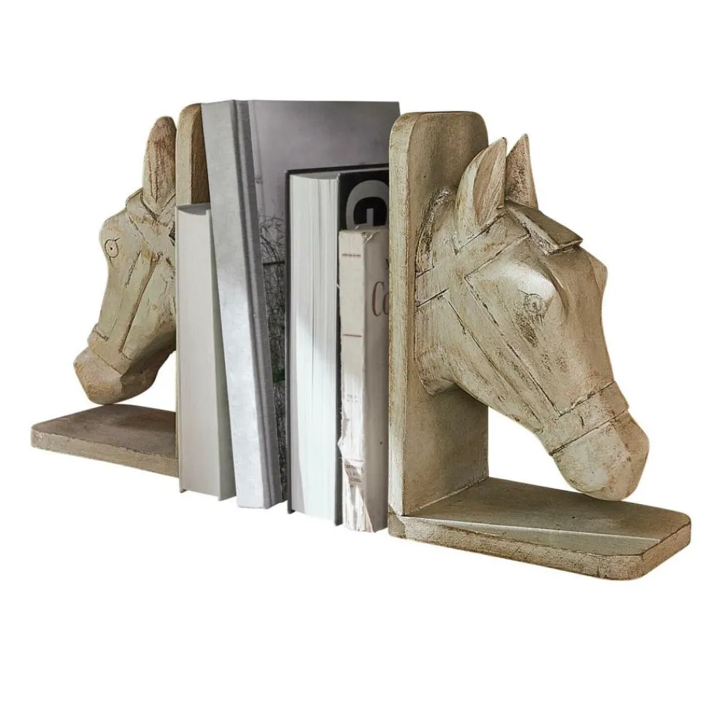 LOBERON Objets Décoratifs|Accessoires*Lot de 2 serre-livres Caravena