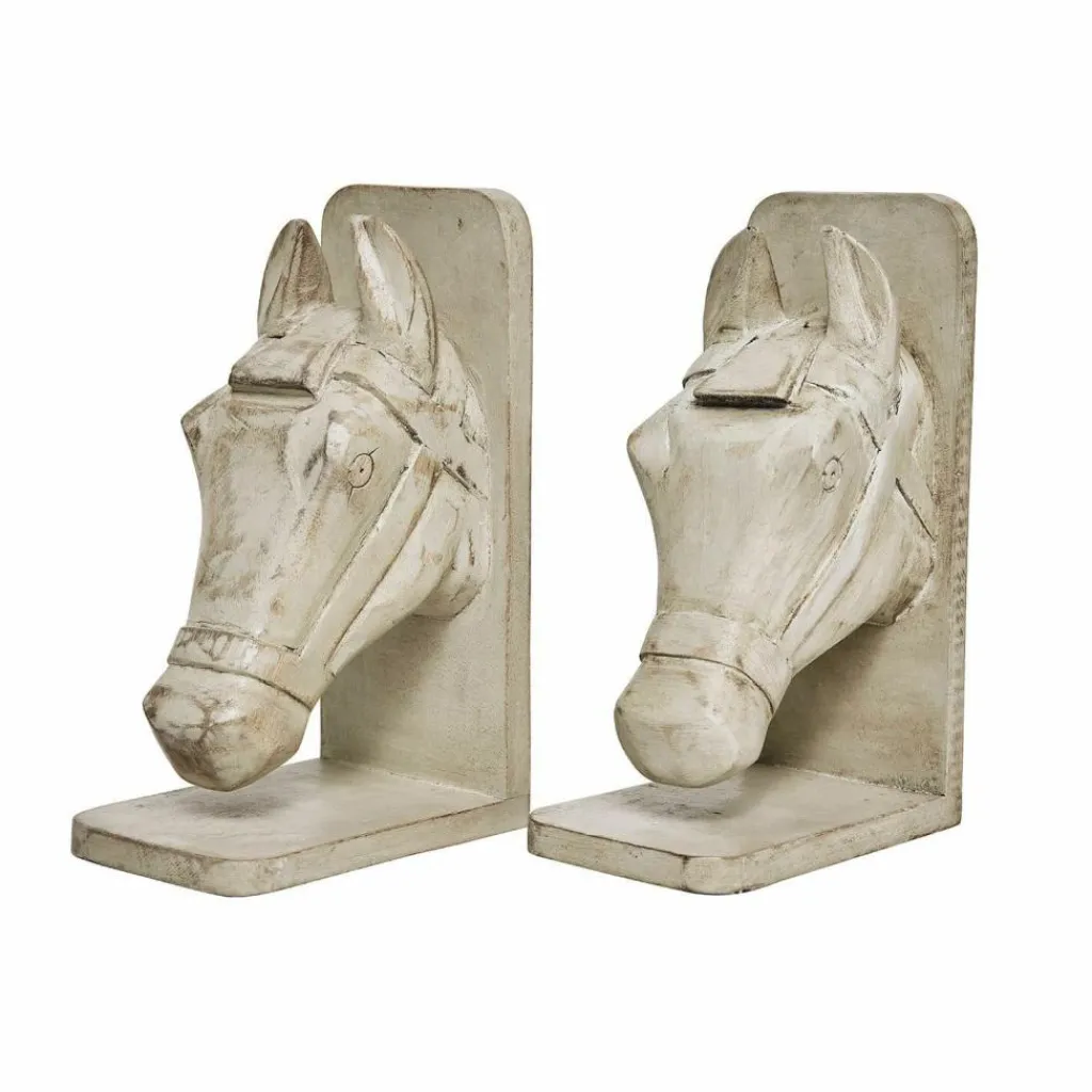 LOBERON Objets Décoratifs|Accessoires*Lot de 2 serre-livres Caravena