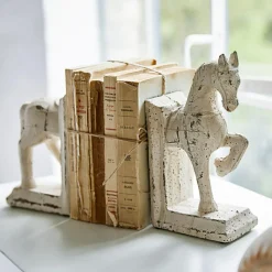 LOBERON Objets Décoratifs|Accessoires*Lot de 2 serre-livres Horses