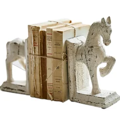 LOBERON Objets Décoratifs|Accessoires*Lot de 2 serre-livres Horses