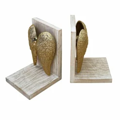 LOBERON Objets Décoratifs|Accessoires*Lot de 2 serre-livres Lunelles